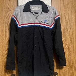 Men's Long Sleeve Shirt - Black and Gray #20